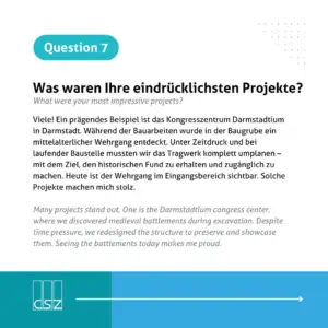 Interview - Karin Friedrich, Projektleiterin für Konstruktiven Ingenieurbau -Question 7