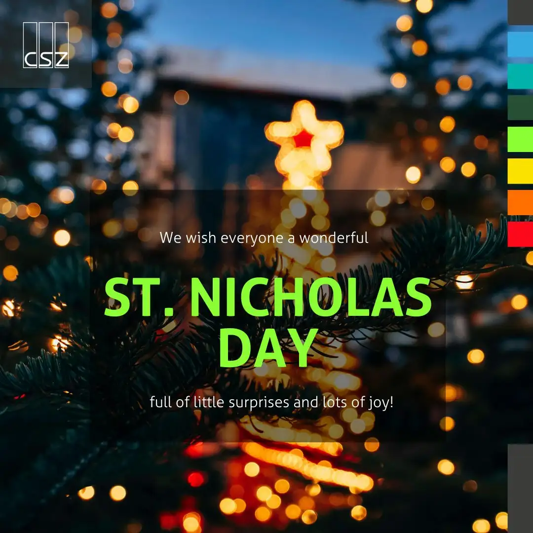 Warmest St. Nicholas greetings from the CSZ team!