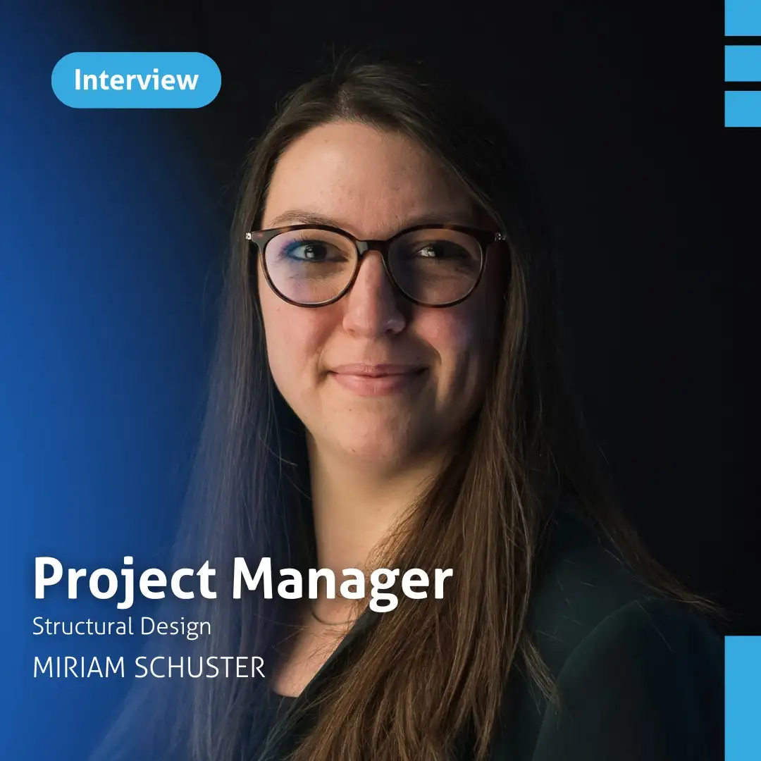 Miriam Schuster, Projektleiterin - Tragwerksplanung bei CSZ und Leiterin der Glass & Polymer Unit an der TU Darmstadt