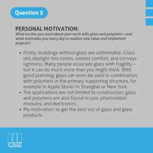 Interview - Miriam Schuster - Question 5